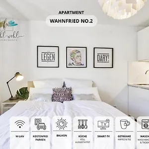 Wahnfried No2 - Citynah Wohnen Mit Küche, Duschbad Und Balkon Apartment Bayreuth